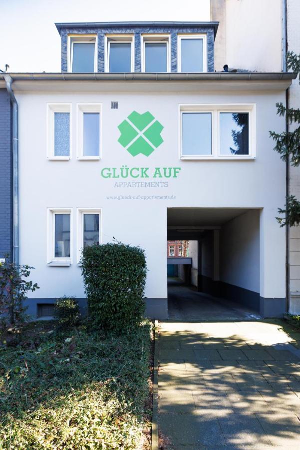 Gluck Auf Appartements Am Stadtpark Duisburg Exterior photo